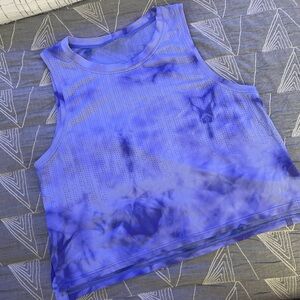 The best top!  Lululemon - size 4 - blue-ish / purple-ish color
